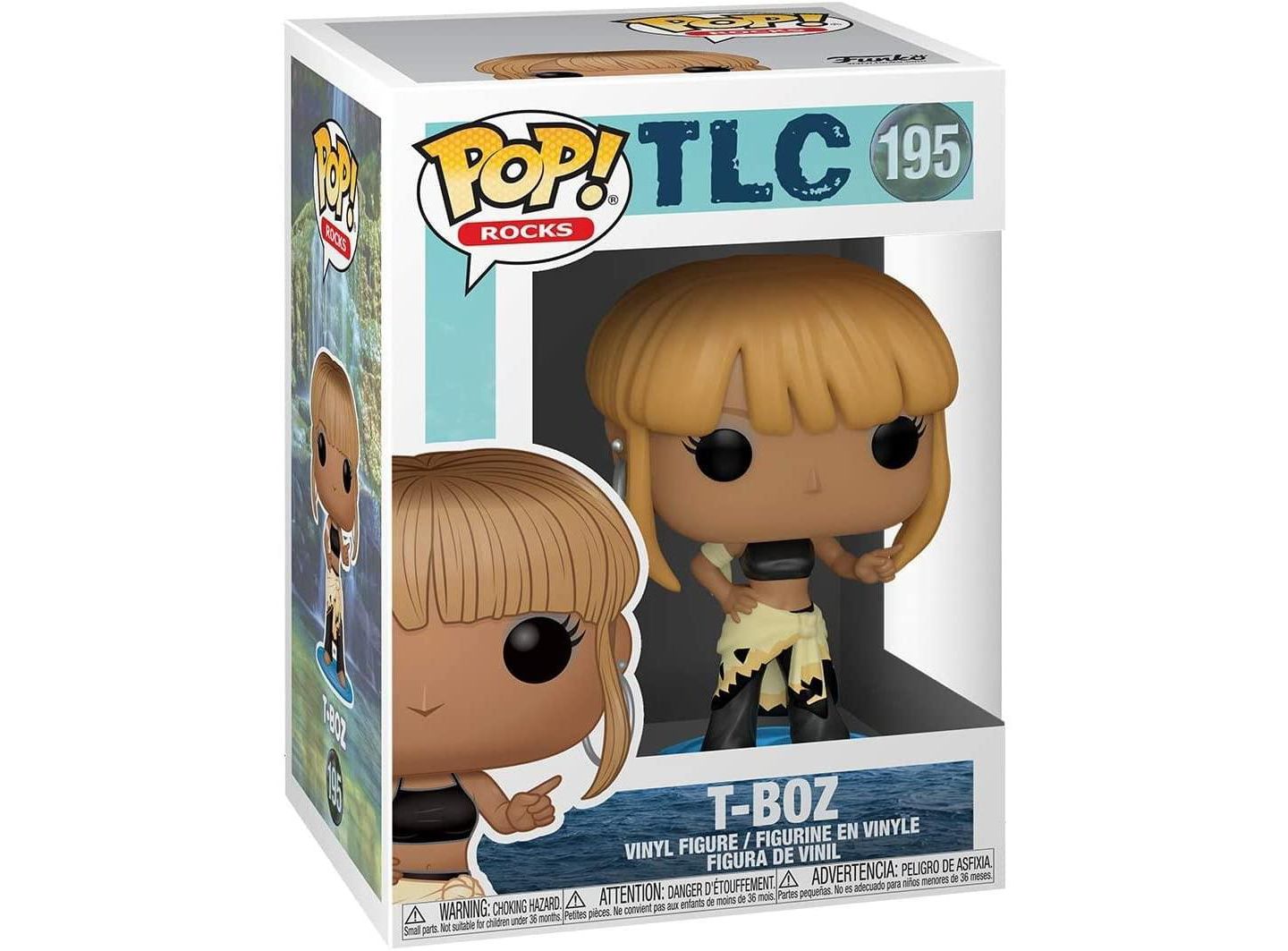 Детская фигурка Funko Pop Rocks T-Boz Vinyl Figure, Ages 3+, цвет: Жёлтый — фото 3