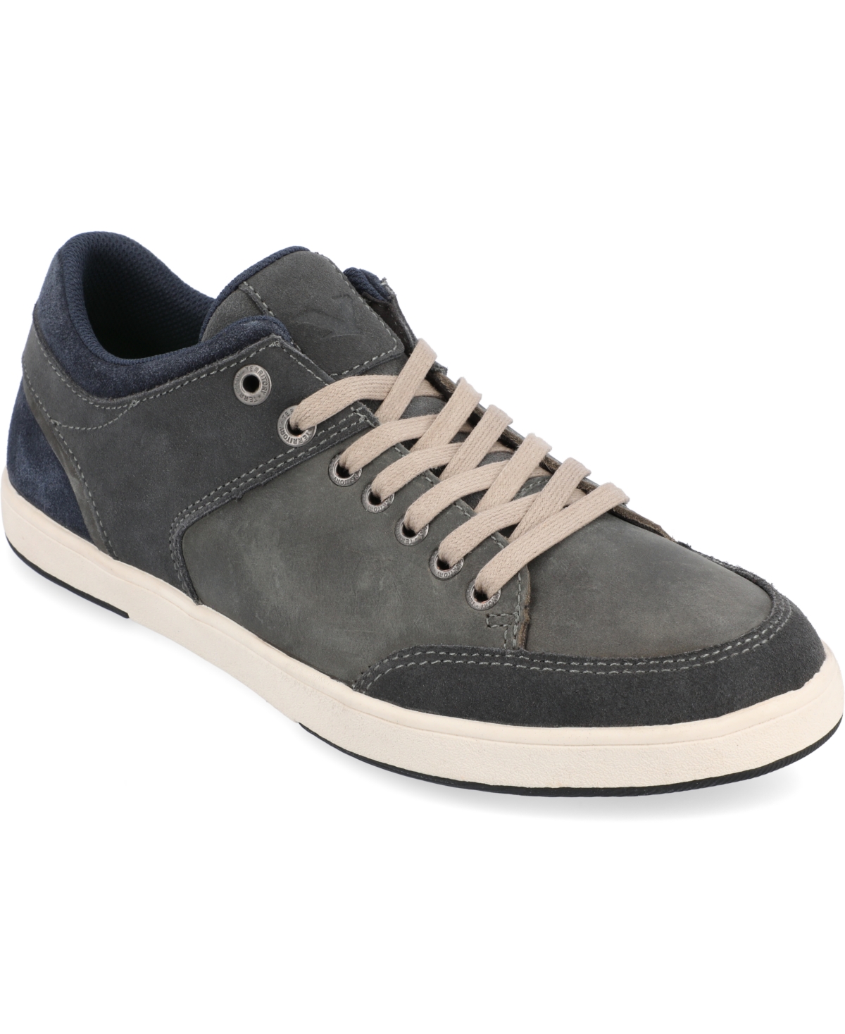 Men's Pacer Casual Leather Sneakers - Gray