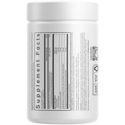 Liposomal Ovarian Inositol+ Supplement - Myo-Inositol & D-Chiro-Inositol 40:1 Blend, Folate 5-MTHF, Pomegranate & Wild Blueberry, 120 Capsules