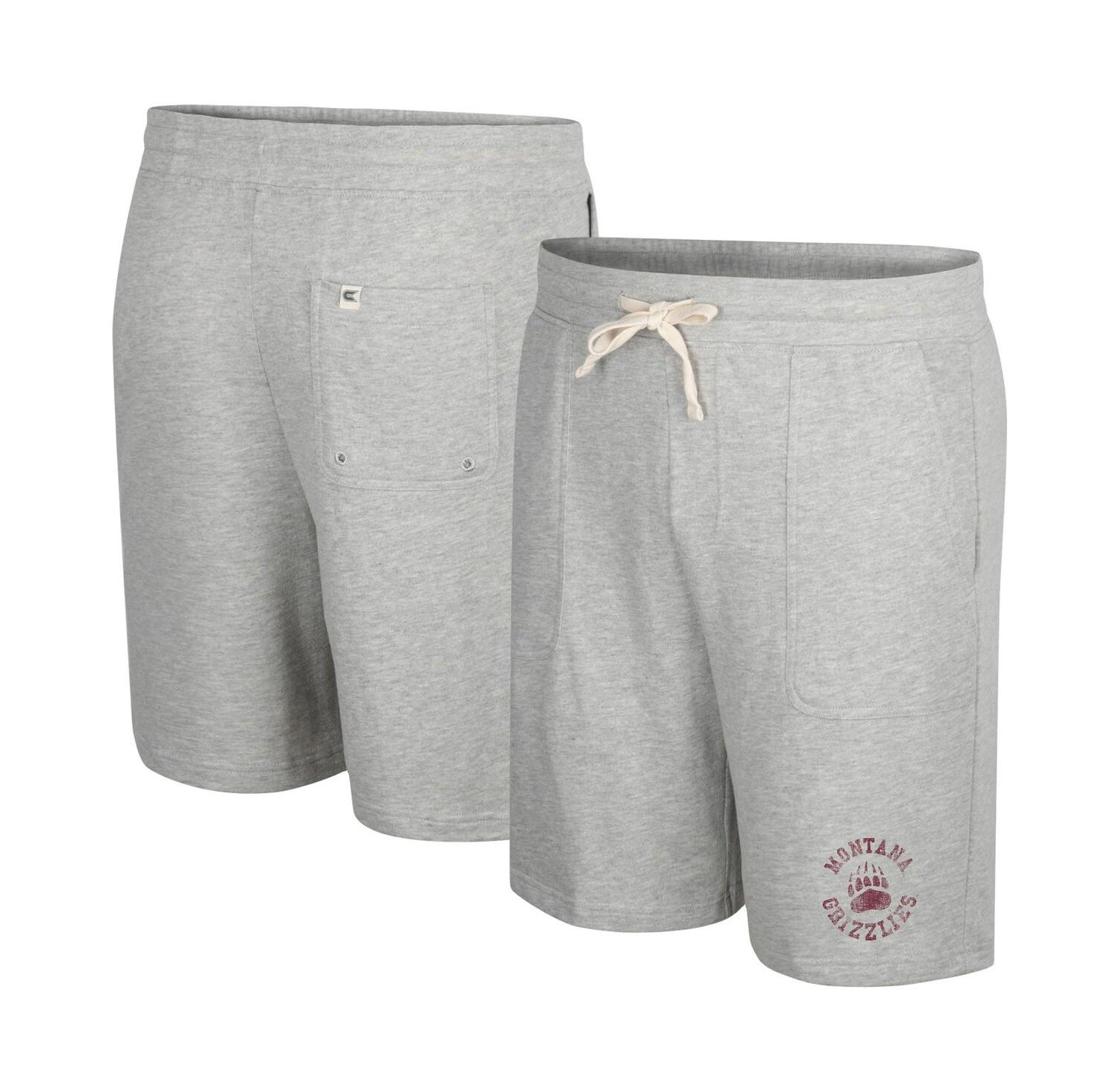 Men's Heather Gray Montana Grizzlies Love To Hear This Terry Shorts