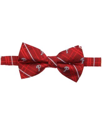 Men's Red Philadelphia Phillies Oxford Bow Tie