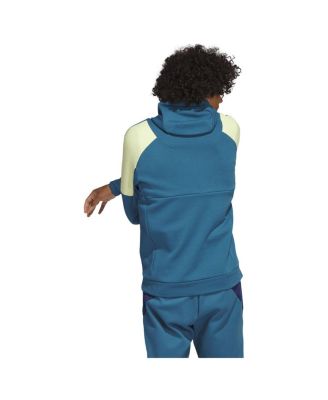 Men's Blue New York Red Bulls 2023 Player Travel Pullover Hoodie