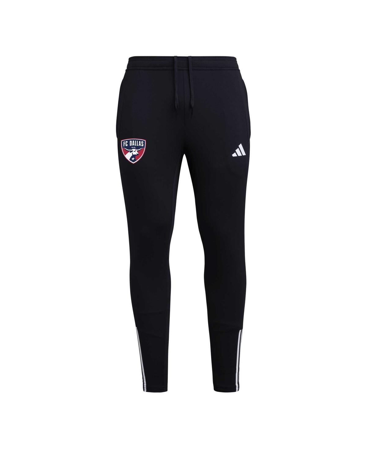 Shop Adidas Originals Men's Adidas Black Fc Dallas 2023 On-field Team Crest Aeroready Training Pants