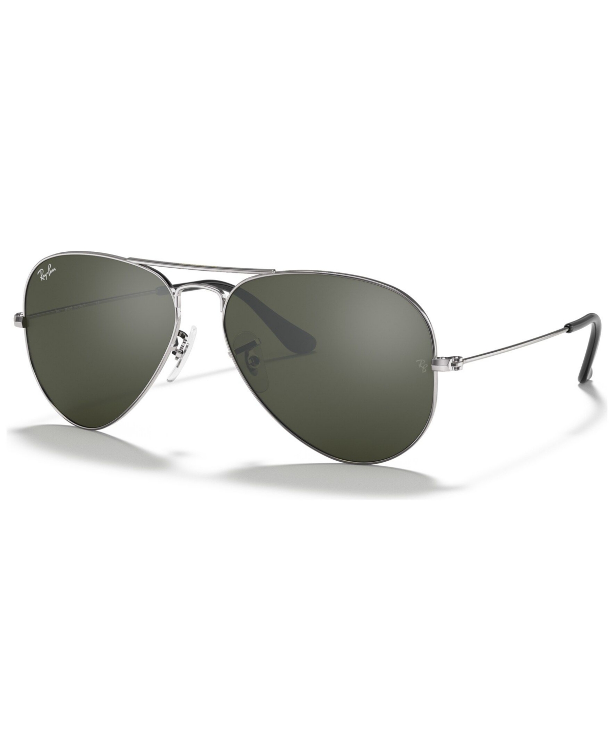 Shop Ray Ban Sunglasses, Rb3025 Aviator Mirror In Silver,gray Mirror