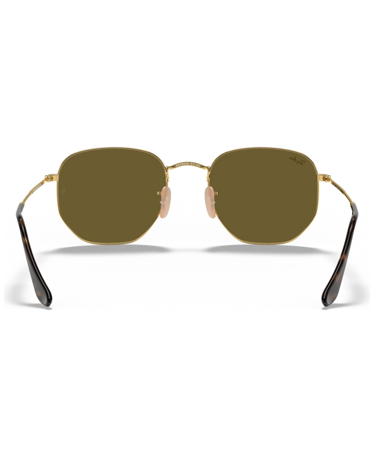 Ray-Ban Sunglasses, RB3548N Hexagonal Flat Lenses -BLUE MIRROR