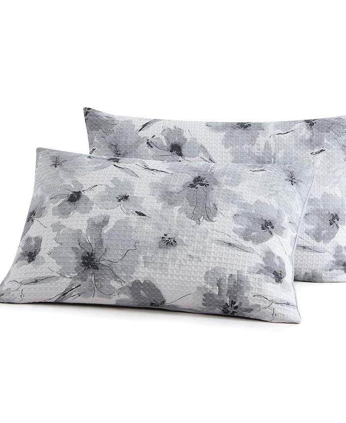 DKNY Modern Bloom 3 Piece Comforter Set, Queen Macy's