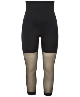 Women's  Super High Power Tummy Control Footless Capri, also available in extended sizes