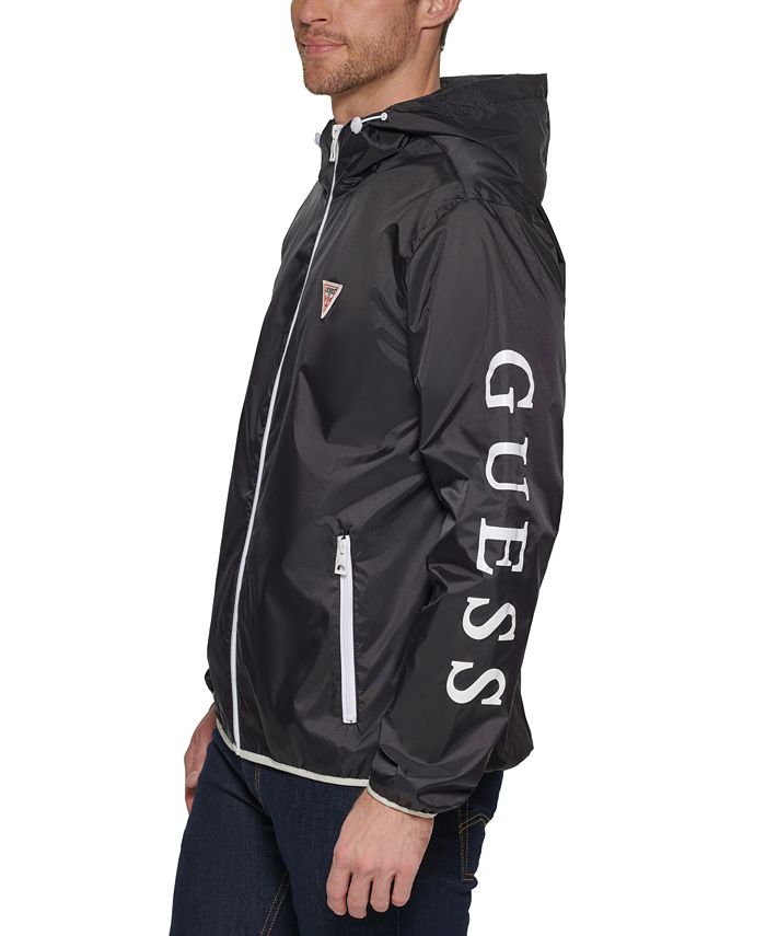 GUESS Men's Windbreaker Jacket & Reviews Coats & Jackets Men Macy's