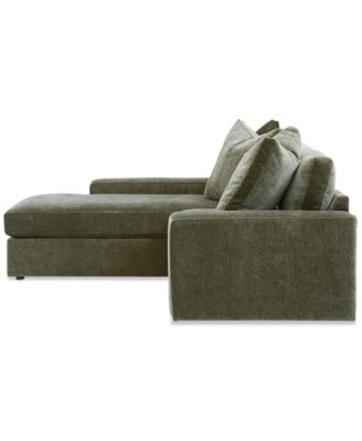 Michola 98" 2-Pc. Fabric Sectional with Chaise, Created for Macy's