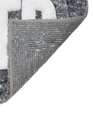 Get Naked Statement Bath Rug, 24" x 60"