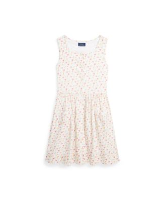 폴로 랄프로렌 Polo Ralph Lauren Big Girls Floral Sleeveless Dress,Lucinda Ditsy