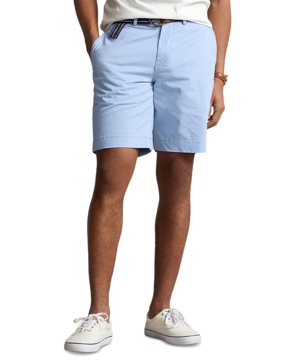 Polo Ralph Lauren Men's 9-inch Stretch Classic-fit Chino Shorts In Estate Blue