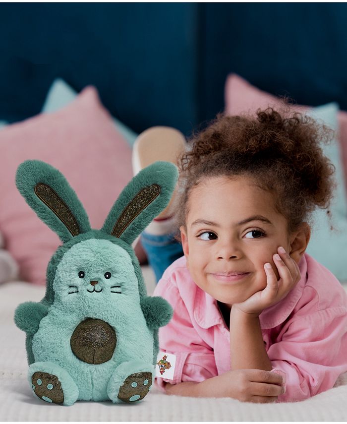 Geoffrey's Toy Box 10" Avocado Bunny Plush, Soft & Snuggly Toy Macy's