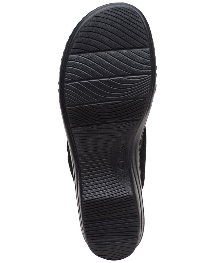 Clarks Women's Merliah Echo SlipOn Slingback Wedge Sandals Macy's