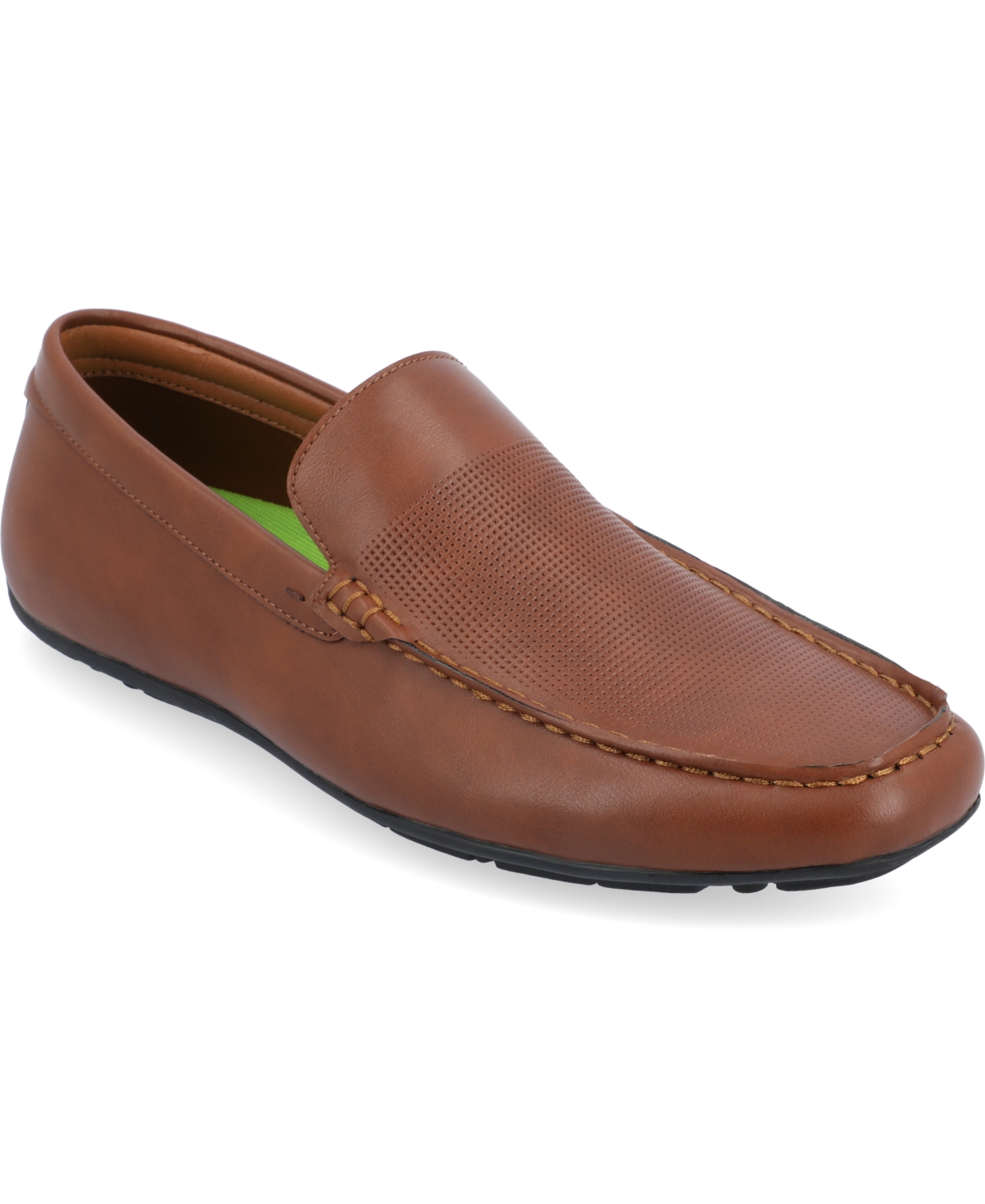Shop Vance Co. Men's Mitch Driving Loafers In Chestnut