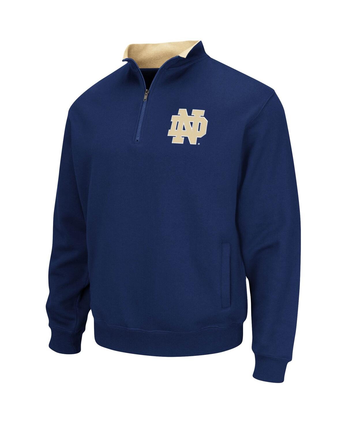 Men's Colosseum Notre Dame Fighting Irish Big and Tall Tortugas Quarter-Zip Jacket