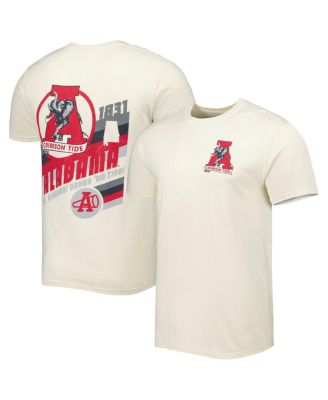 Men's Cream Alabama Crimson Tide Vault Vintage-Like Comfort Color T-shirt