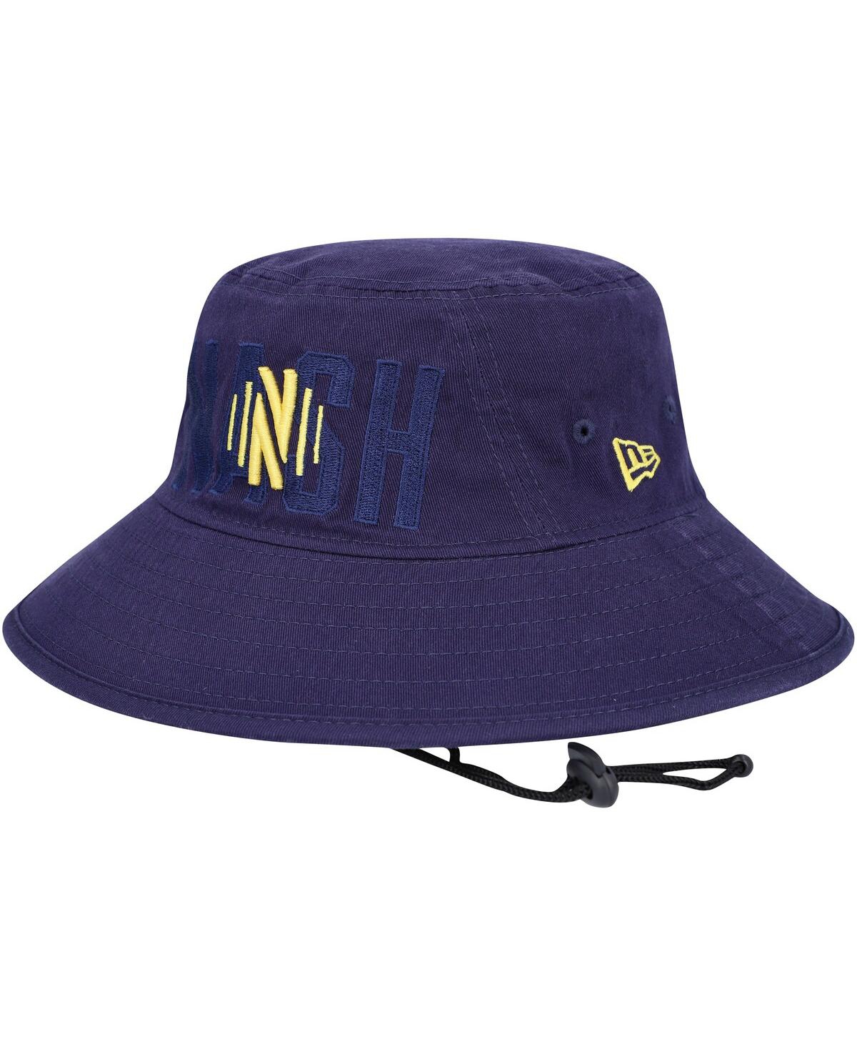New Era Navy Nashville Sc Kick Off Bucket Hat In Navy