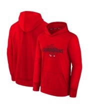 Philadelphia Phillies Nike Youth Pregame Performance Pullover Hoodie - Red