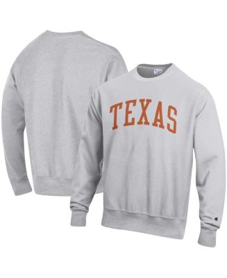 Champion Men's Heathered Gray Texas Longhorns Big and Tall Reverse ...