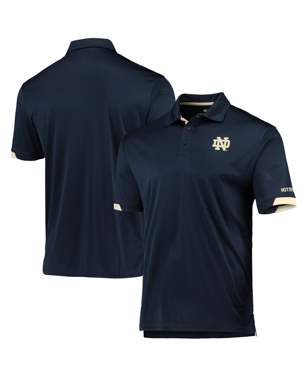 Colosseum Men's  Navy Notre Dame Fighting Irish Santry Polo Shirt