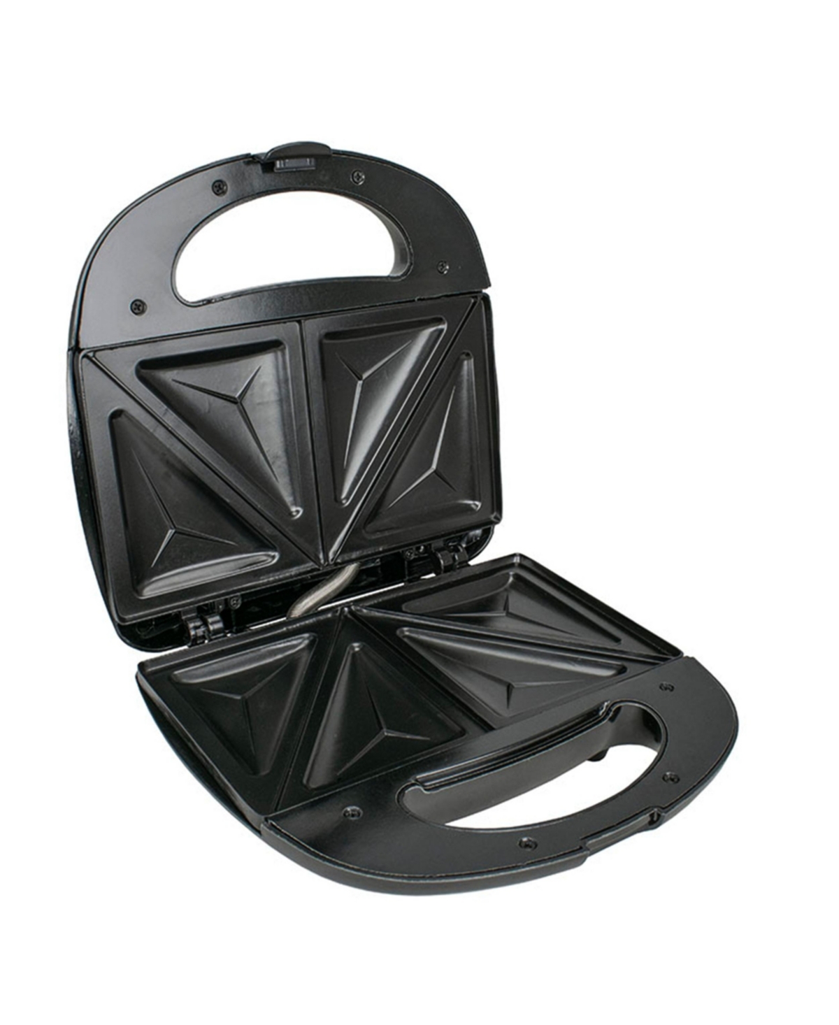 Brentwood Appliances Brentwood Non Stick Dual Sandwich Maker in Black and- Silver
