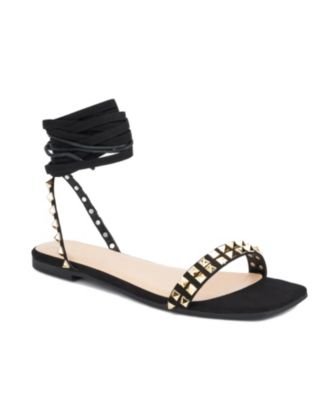 Fashion To Figure Women's Zena Wide Width Flats Sandals - Macy's