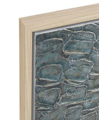 Canvas Radial Starburst Framed Wall Art with Brown Frame, 71" x 2" x 20"