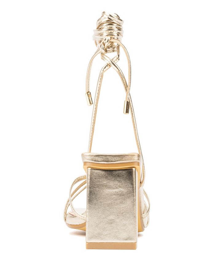 Fashion To Figure Women's Lana Wide Width Heels Sandals Macy's