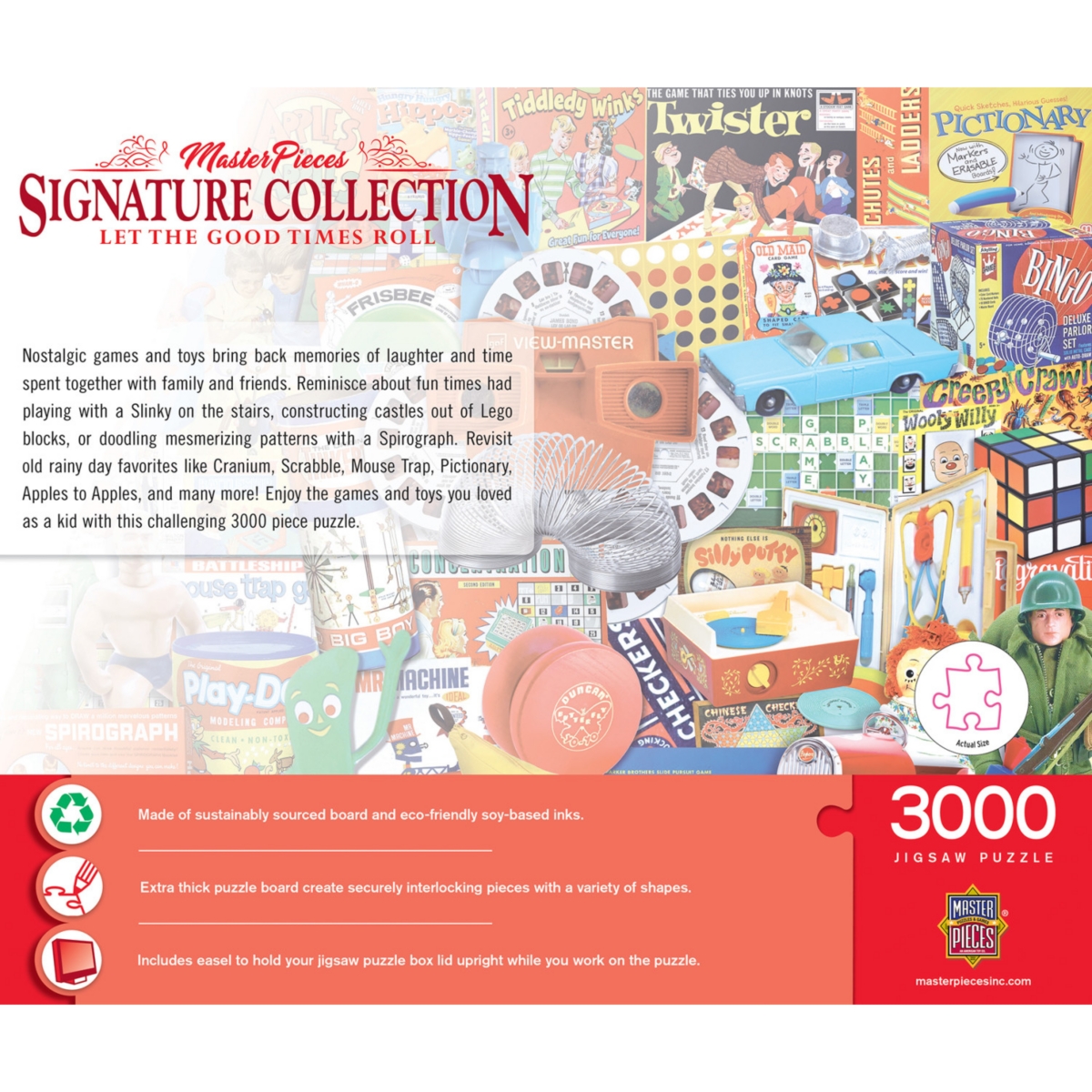 MasterPieces - Let the Good Times Roll 3000 Piece Puzzle for Adults