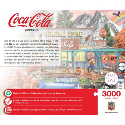 MasterPieces - Coca-Cola General Store 3000 Piece Puzzle for Adults