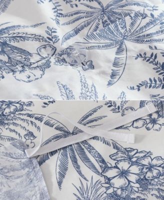 Pen And Ink Cotton 3 Piece Duvet Cover Set, King