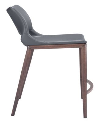 37" Stainless Steel, Polyurethane Ace Counter Chair