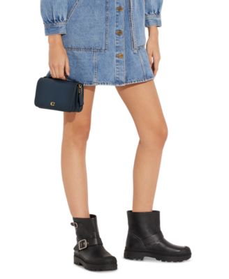 COACH - Bea Mini Leather Snap Closure Crossbody
