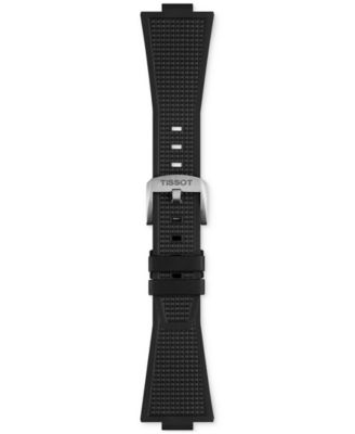 Tissot Men's Swiss Automatic PRX Black Rubber Strap Watch