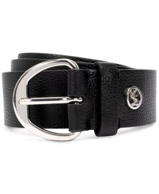 Michael Kors Women's 38 MM Pebble Belt  
