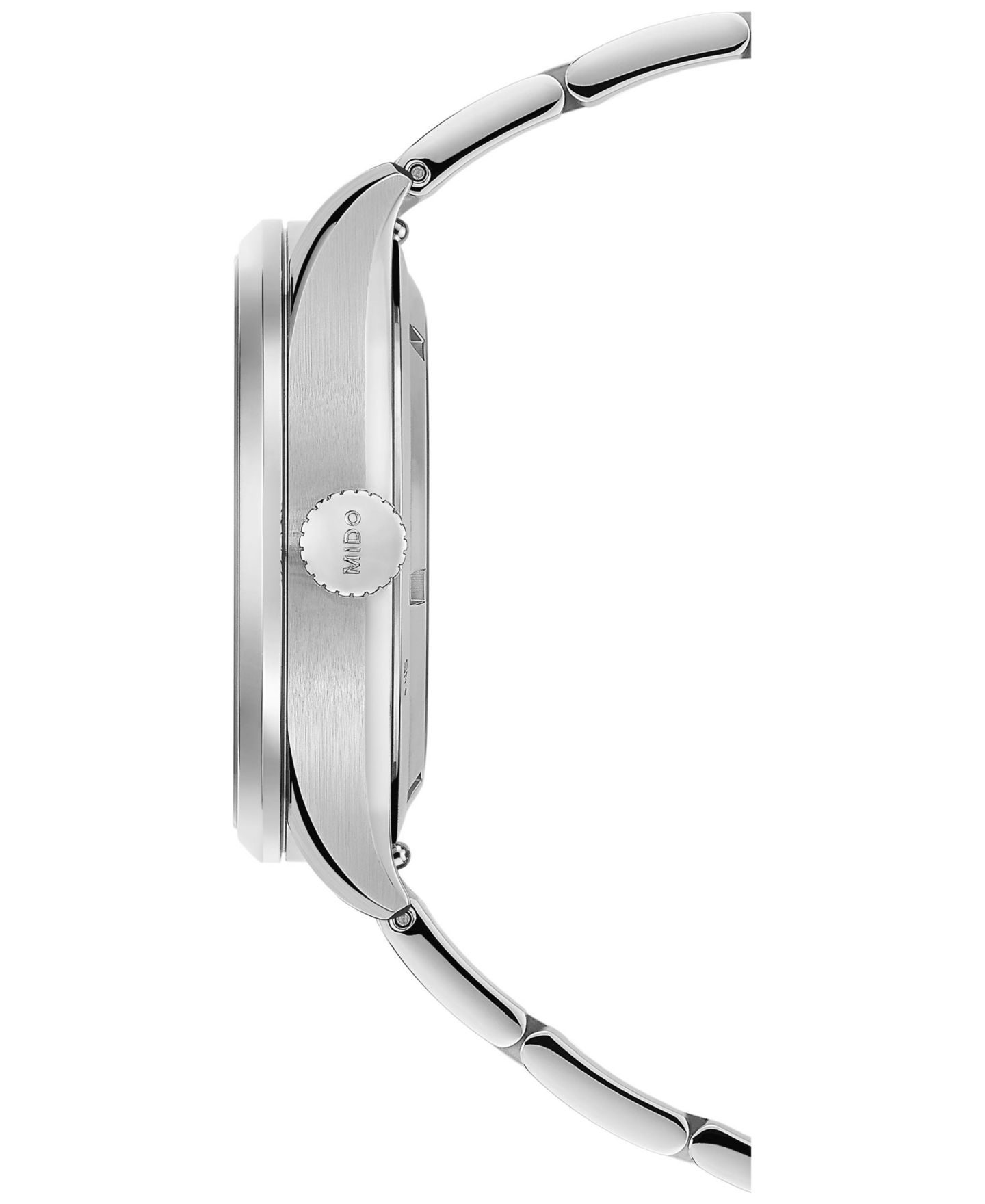 Мужские часы Mido Swiss Automatic Multifort Chronometer Stainless Steel Bracelet Watch 42mm — фото 3