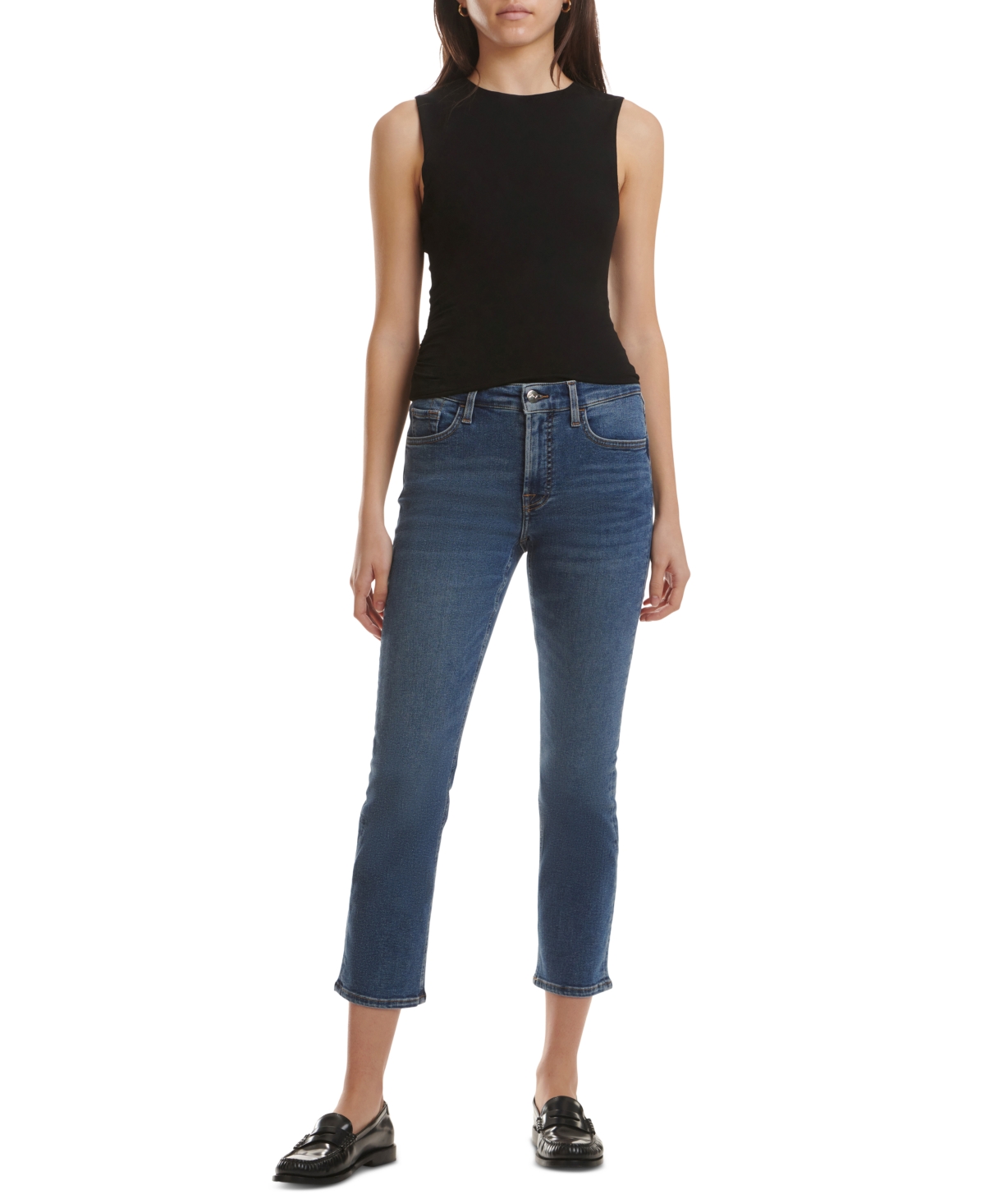 JEN7 by 7 For All Mankind Women's Slim-Straight Ankle Jeans
