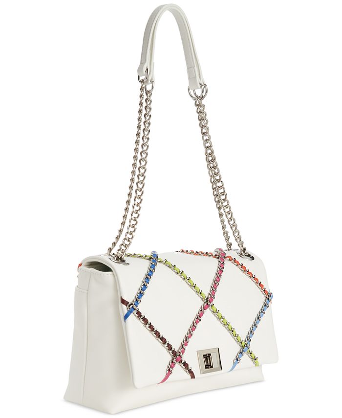 I.N.C. International Concepts Soft Ajae Multicolored Chain Shoulder Bag ...