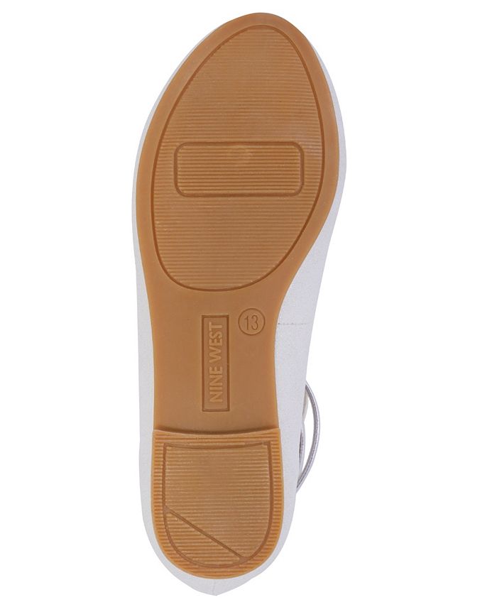 Nine West Little Girls Ankle Strap Anne Ballet Flats Macy's
