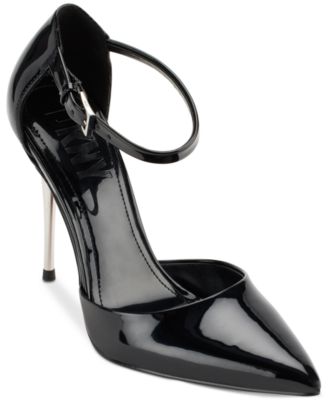 DKNY - Women's Veata Ankle-Strap Pointed-Toe Pumps