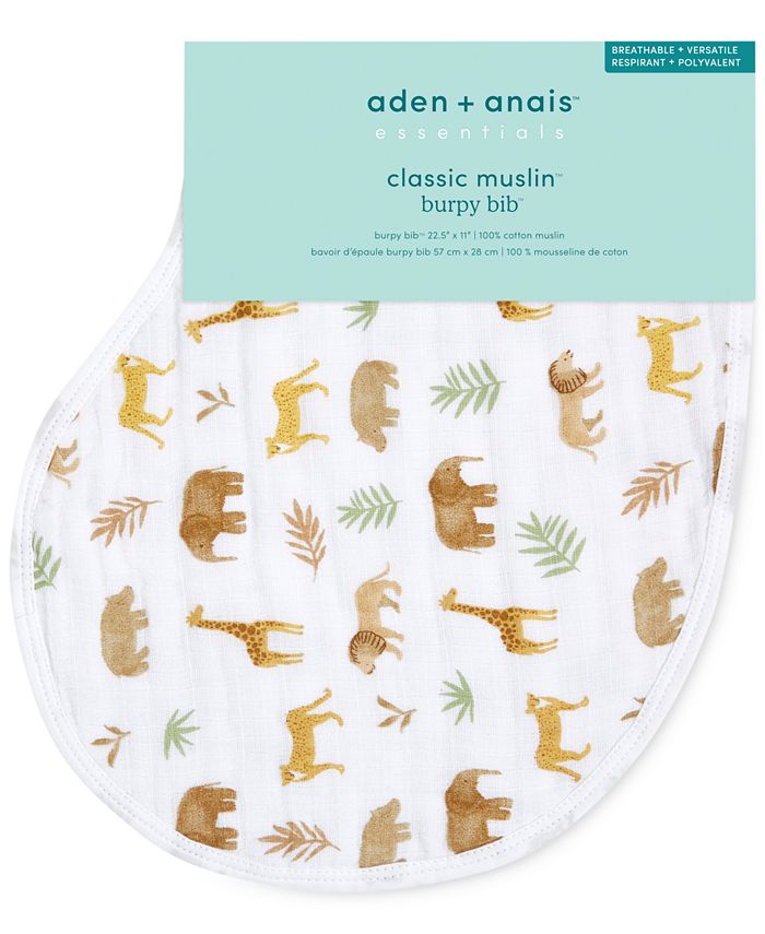aden by aden + anais aden + anais Baby Boys or Baby Girls Tanzania Print Burpy Bib Macy's