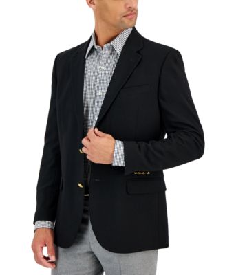 Nautica Men's Modern-Fit Active Stretch Solid Blazer - Macy's