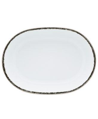 Rill Oval Vegetable Bowl