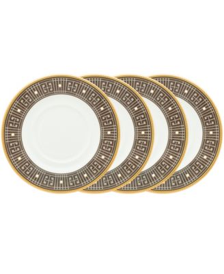 Infinity 4 Piece Saucer Set, Service for 4