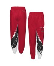  MITCHELL & NESS NBA Paintbrush Warm UP Pants Chicago Bulls (XL)  Red : Clothing, Shoes & Jewelry