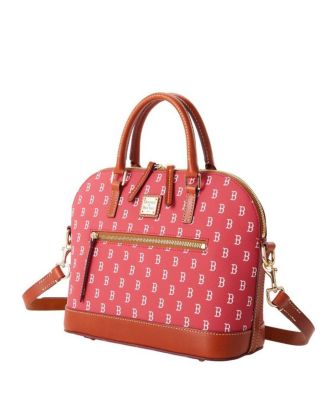 Dooney & Bourke Women's Boston Red Sox Signature Domed Zip Satchel Purse -  Macy's