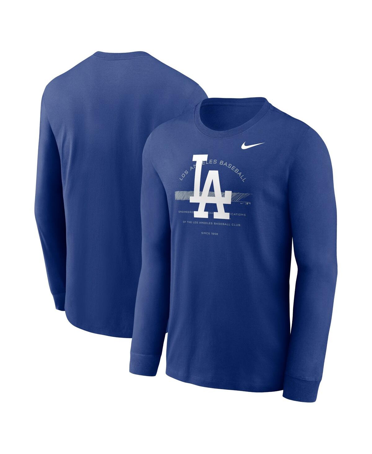 Los Angeles Dodgers Nike City Connect Tri-Blend T-Shirt - Royal