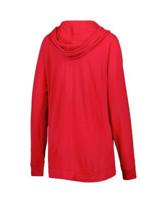 Women's Red St. Louis Cardinals Pre-Game Raglan Pullover Hoodie