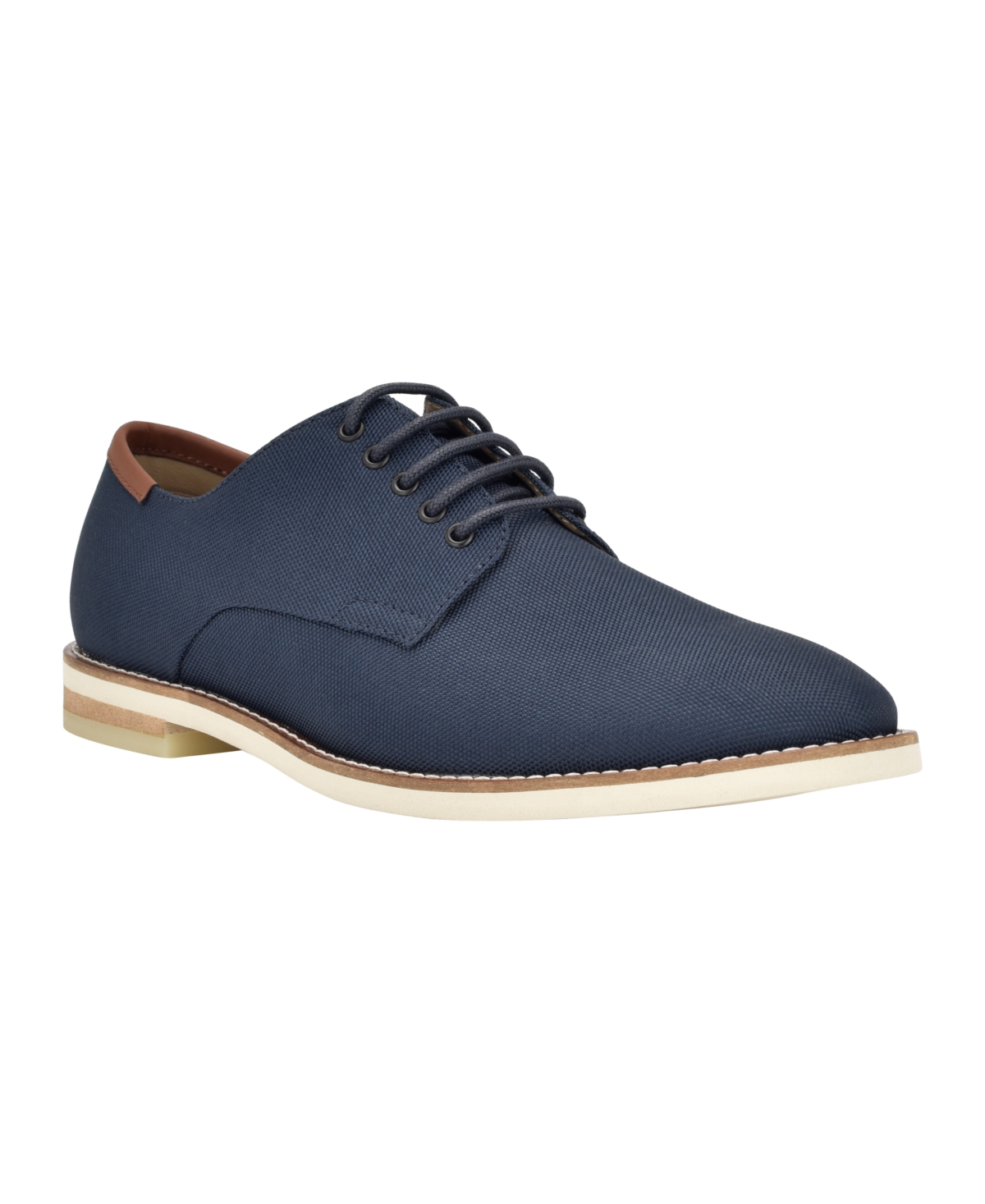 Calvin Klein Men's Adeso Lace Up Dress Loafers In Navy